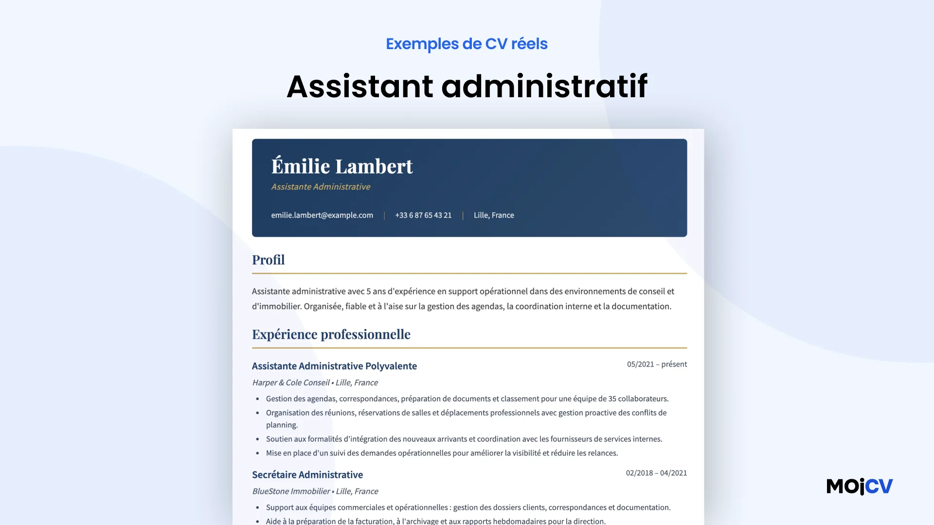 Assistant administratif