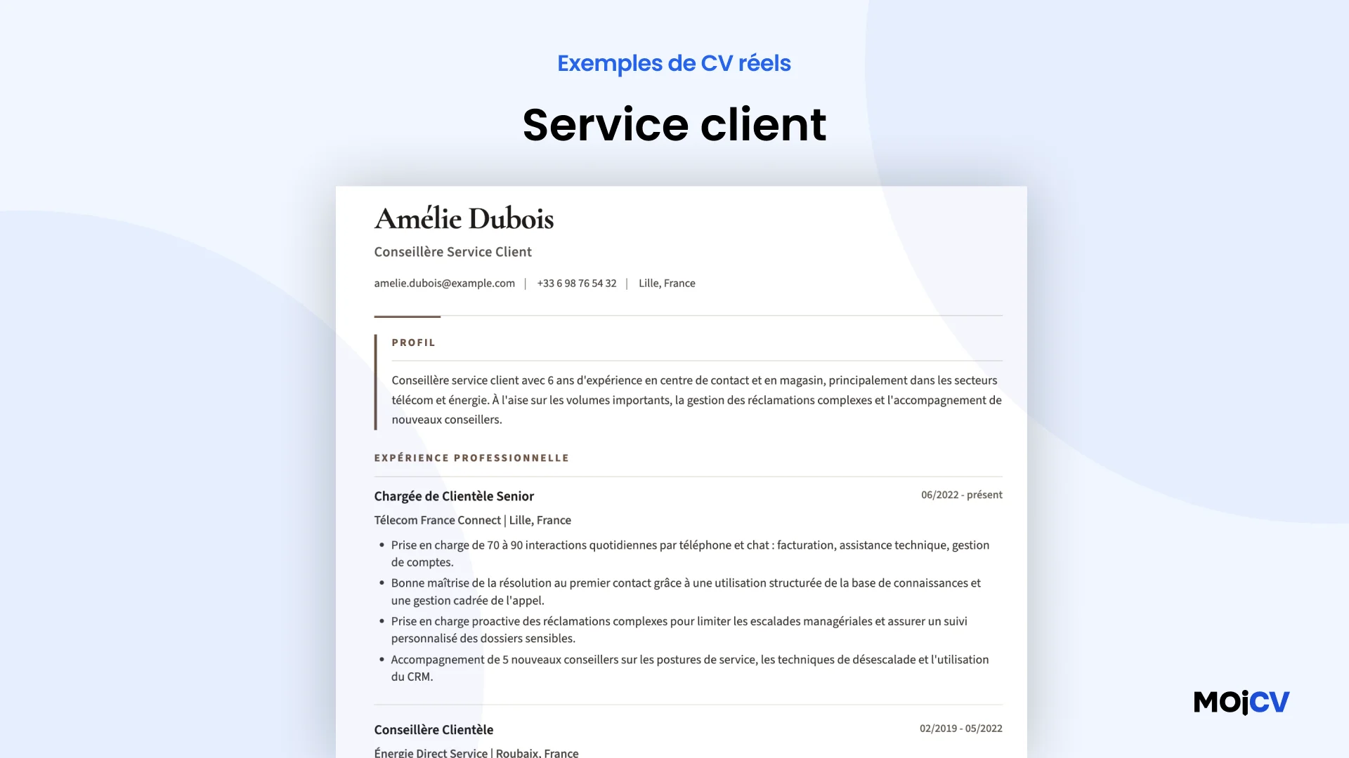 Service client