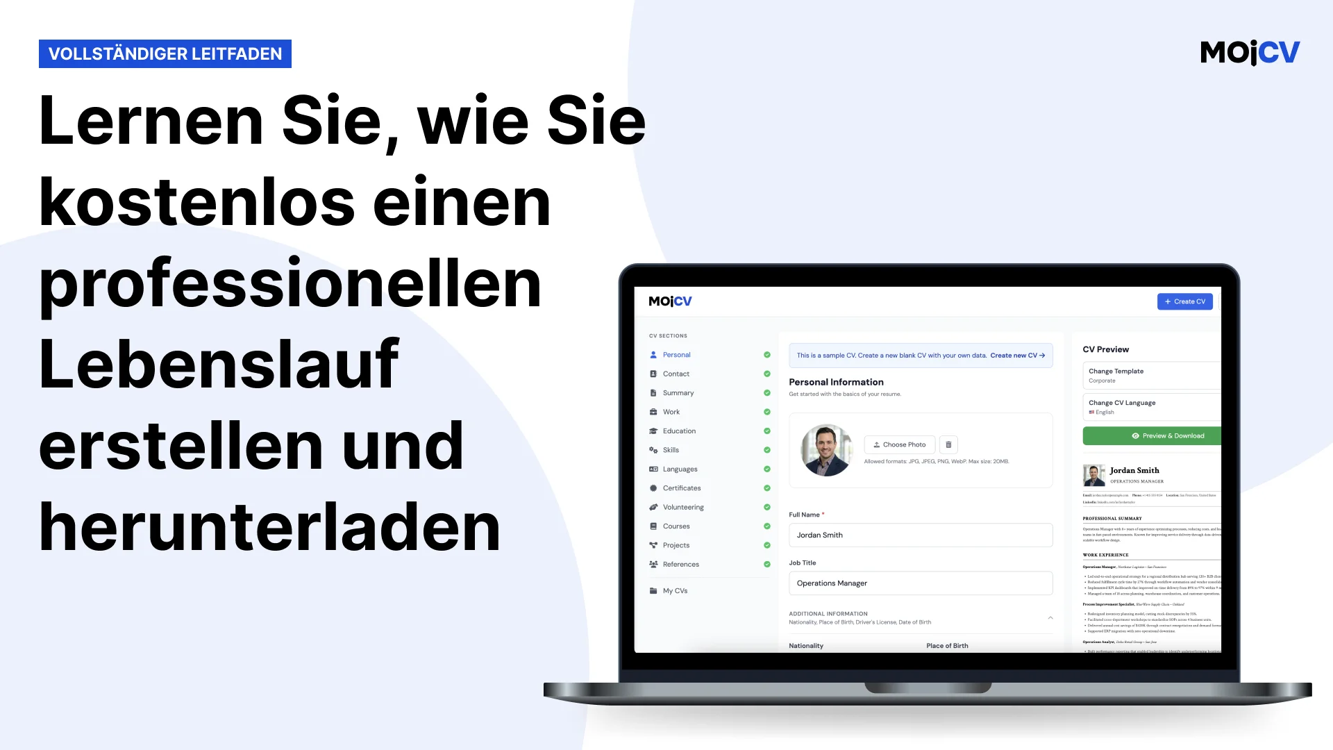 Lebenslauf schreiben: Schritt für Schritt