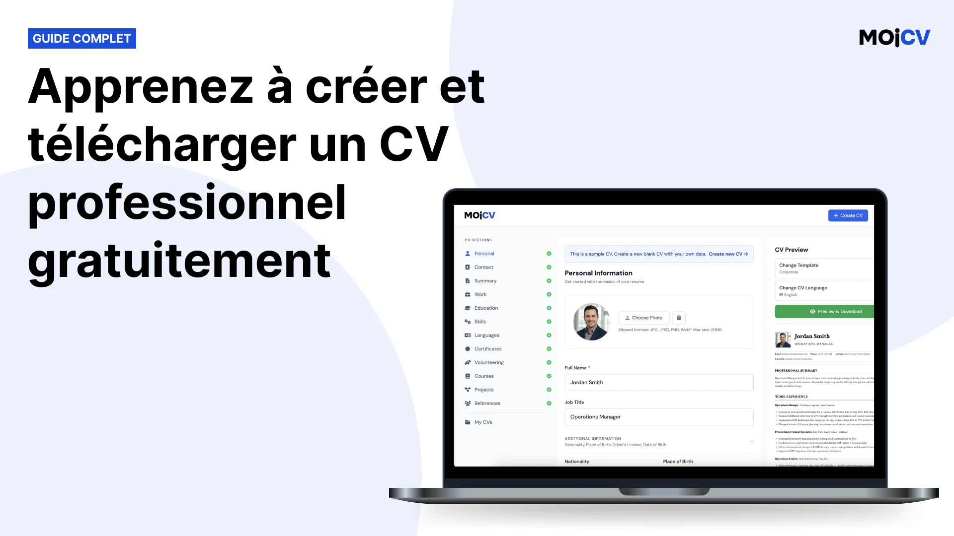 Comment faire un CV étape par étape