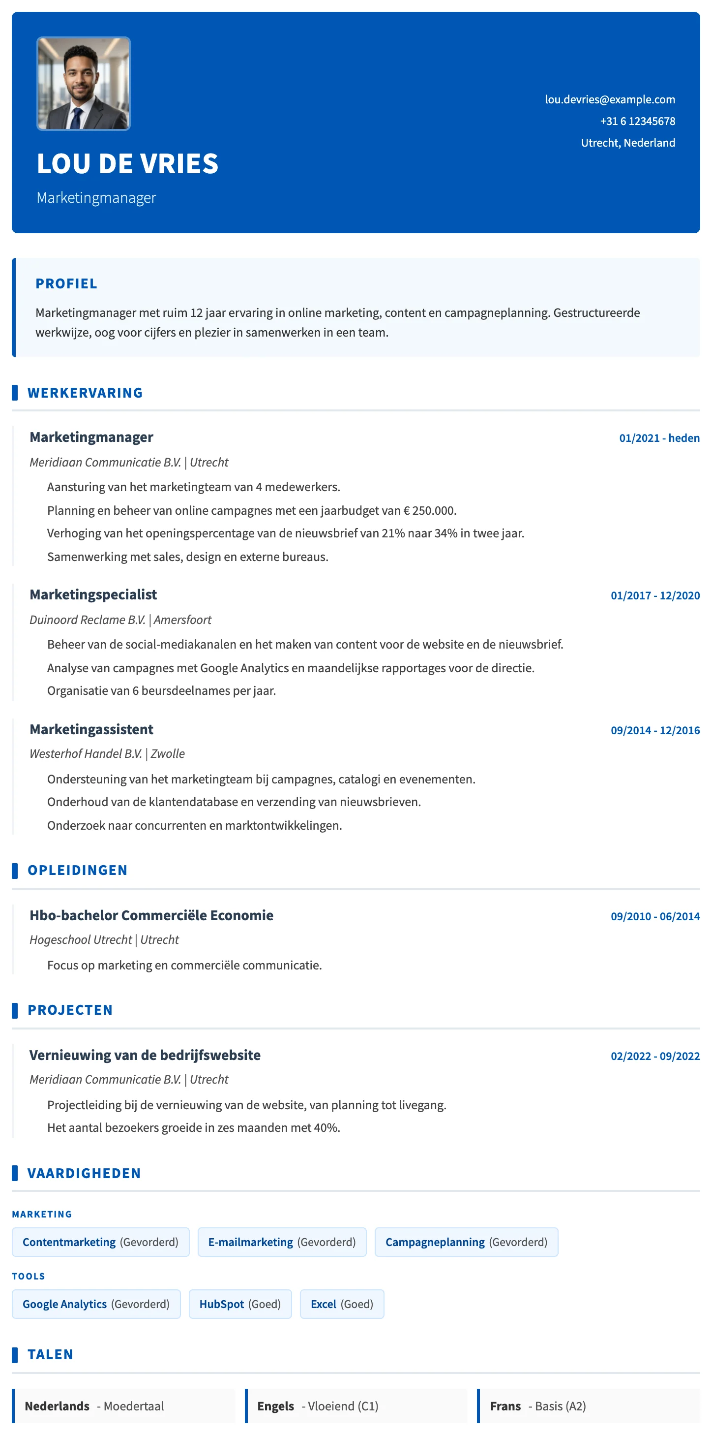 Cv-template Bazel