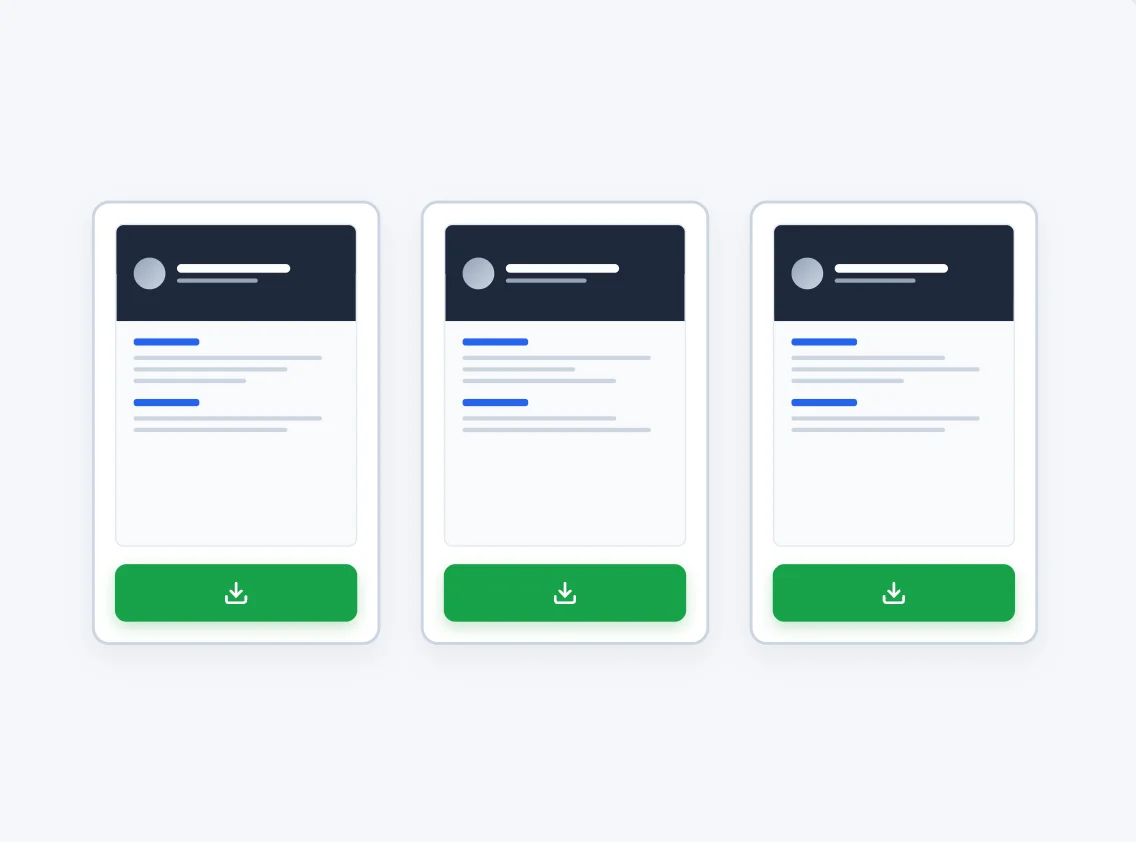 Téléchargement d'un CV PDF depuis MojCV sans paywall